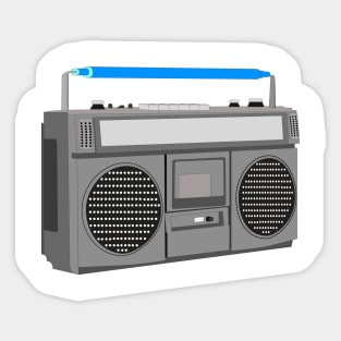 cool radio Sticker